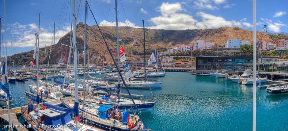 La Palma kikötője; Kishajó- és jachtkikötők La Palmán