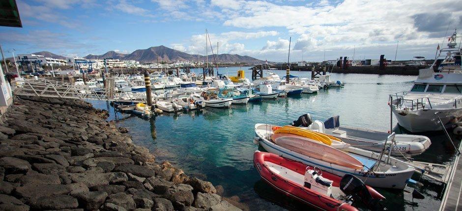 Puerto de Playa Blanca; Kishajó- és jachtkikötők Lanzarotén