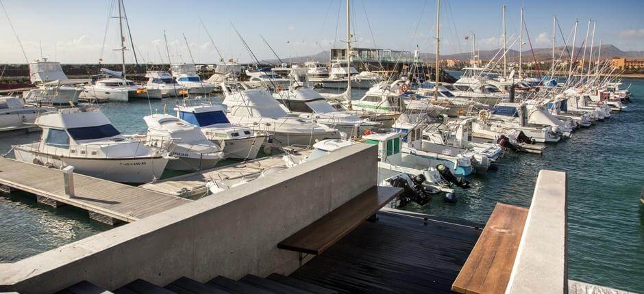 Caleta de Fuste kikötője Kishajó- és jachtkikötők Fuerteventurán