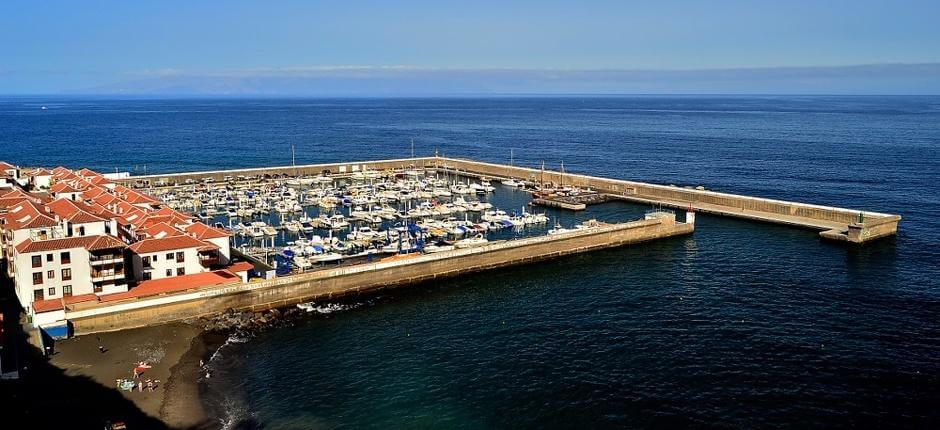 Marina de los Gigantes jachtkikötője; Kishajó- és jachtkikötők Tenerifén